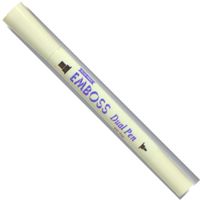 EMBOSS Dual Pen - ЕМБОС маркер с плосък и объл връх / tinted