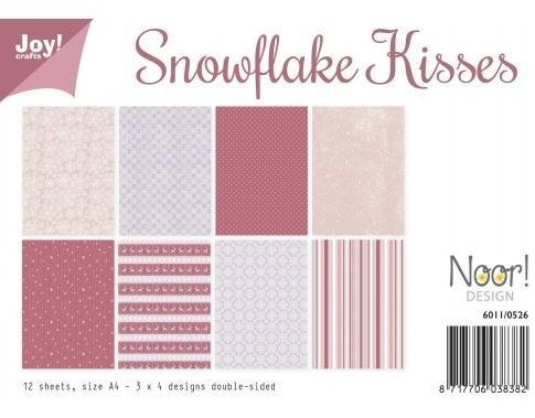 JOY PAD SNOWFLAKE KISSES -  Дизайн блок 12sheet, 4X3 designs, A4