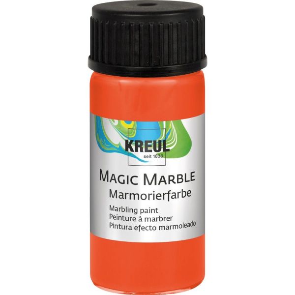 Magic Marble - Боя за мраморен ефект 20мл. - Оранж