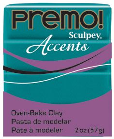 `PREMO Accents` USA - Професионална серия полимерна глина -  Peacock Pearl, 2oz