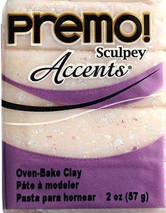 `PREMO Accents` USA - Професионална серия полимерна глина - Opal, 2oz