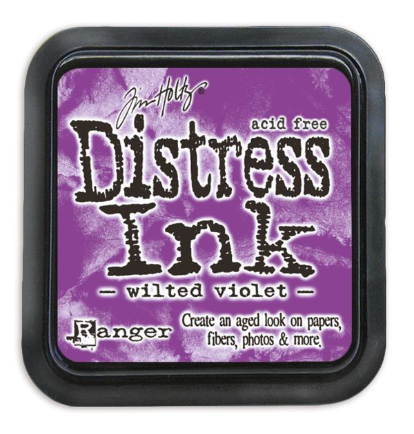 NEW Distress ink pad by Tim Holtz - Тампон, "Дистрес" техника - Wilted Violet