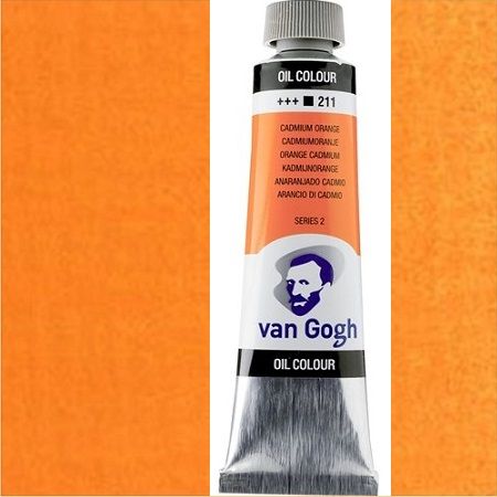 Van GOGH Oil - Маслена боя 40мл II серия - Кадмий оранж / 211