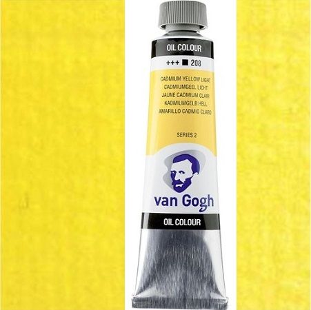 Van GOGH Oil - Маслена боя 40мл II серия - Кадмиева жълта светла / 208