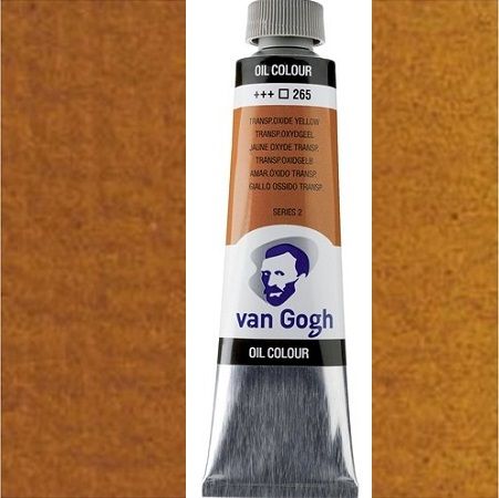 VAN GOGH Oil, 40ml * TRANSPARENT OXIDE YELLOW - Маслена боя - Транспарент оксидна жълта * 265