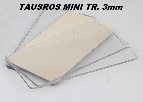 TAUROS TR PLATE 3mm  - ПРОЗРАЧНА ПОДЛОЖКА 165x78x3мм