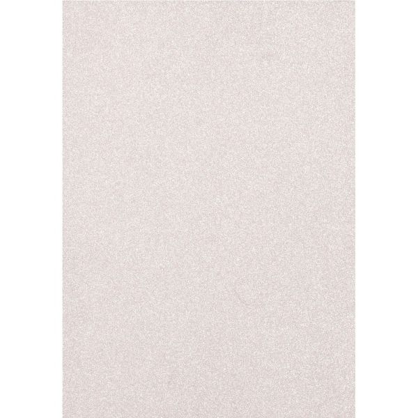 Florence • Glitter paper A4 250g Silver - Глитер картон 250 гр. А4