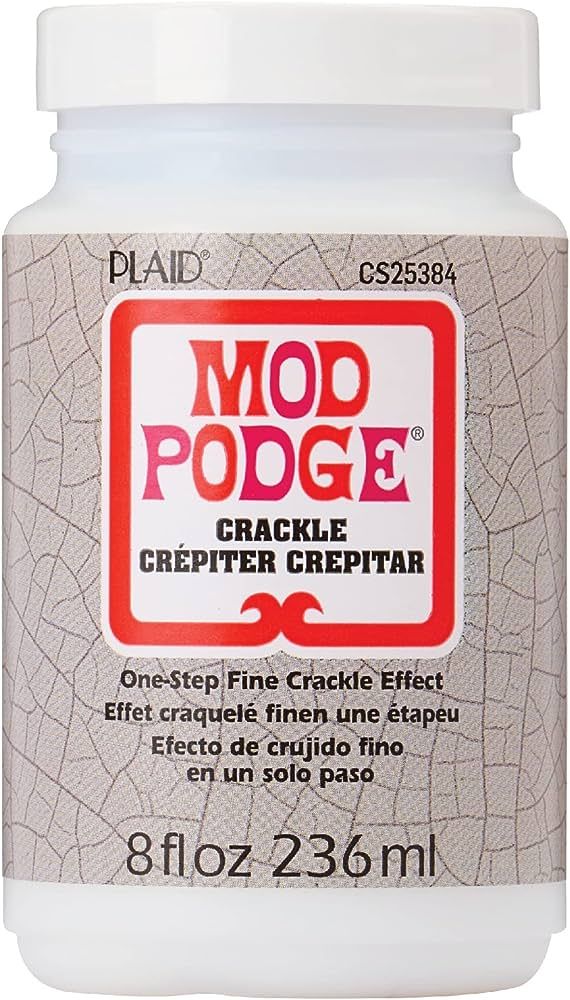 Crackle One-Step Fine Crackle Effect Top Coat 8 fl oz