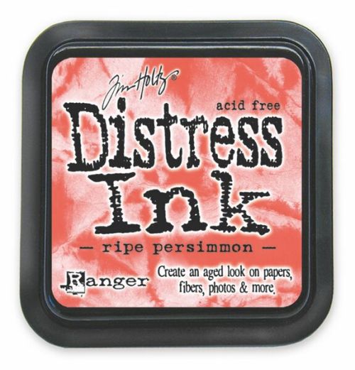 Distress ink pad by Tim Holtz - Тампон, "Дистрес" техника - Ripe Persimmon