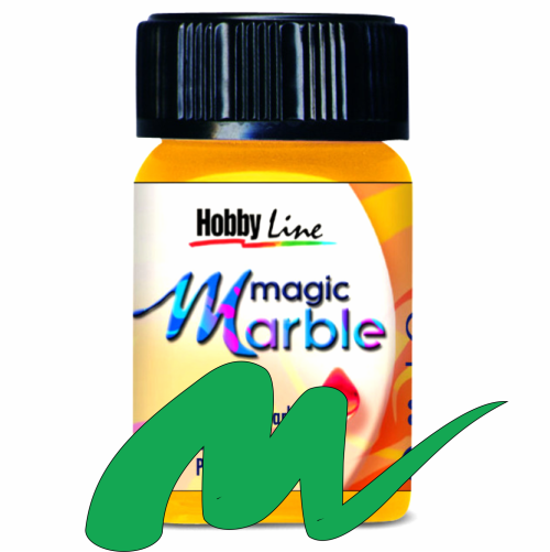 Magic Marble - Боя за мраморен ефект,20мл. - Светло зелено