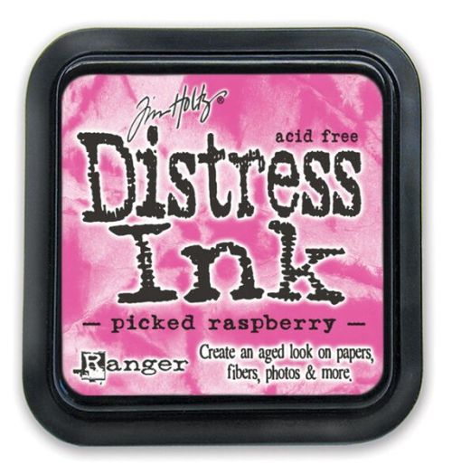 Distress ink pad by Tim Holtz - Тампон, "Дистрес" техника - Picked Raspberry 