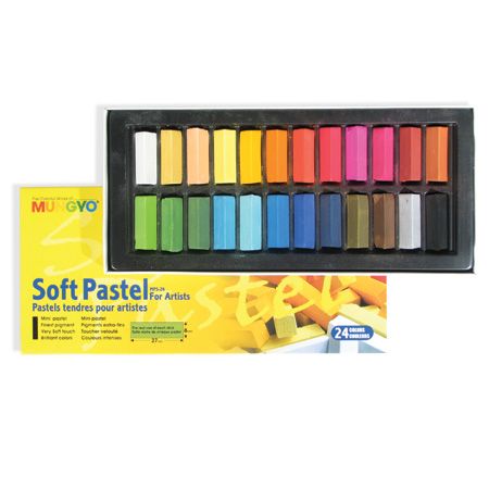 MGY SOFT 1/2 Pastels for Artists - Сухи пастели  24 цв. 