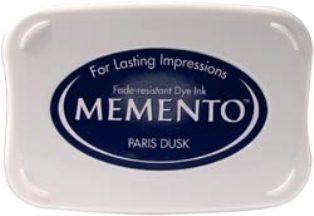 MEMENTO INKPAD - Тампон с ярък отпечатък PARIS DUSK