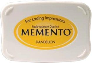 MEMENTO INKPAD - Тампон с ярък отпечатък DANDELION