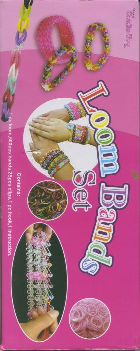 Loom Band SET - Стартов комплект за плетене с ластици