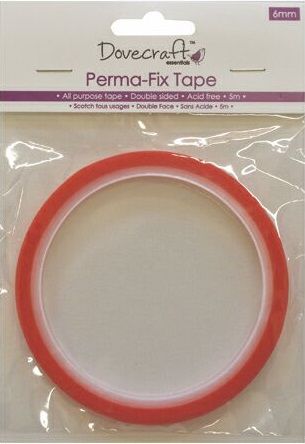 Dovecraft Perma-Fix Double Sided Tape - 6mm