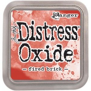 DISTRESS OXIDE тампон - FIRED BRICK
