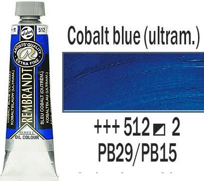 REMBRANDT Екстра Фини Маслени Бои 40 мл. - Cobalt Blue (Ultr.) 2, № 512