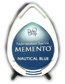 MEMENTO DEW DROP  - Тампон с ярък отпечатък NAUTICAL BLUE
