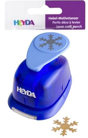 HEYDA Punch  25mm - Дизайн пънч СНЕЖИНКА