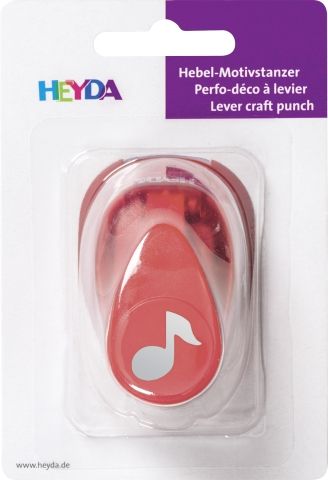 HEYDA Punch NOTE 17mm - Дизайн пънч НОТИЧКА S