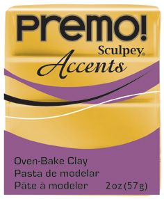 `PREMO Accents` USA - Професионална серия полимерна глина -  18K Gold, 2oz