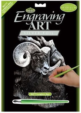 R&L,USA Engraving Art А4 - Картина за гравиране -сребърно фолио
