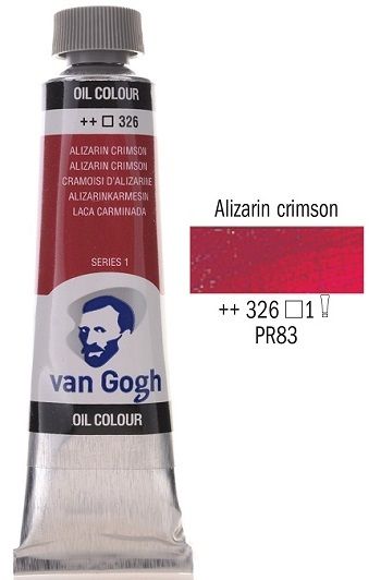 Van GOGH Oil - Маслена боя 40мл II серия - Ализарин кримсън / 326