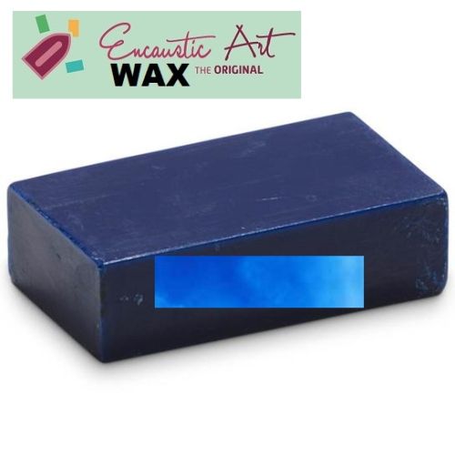 Encaustic WAX - Блокче цветен восък за Енкаустика № 41 NEON BLUE