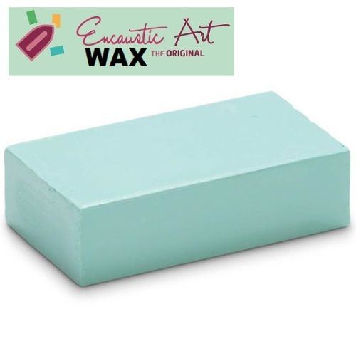 Encaustic WAX - Блокче цветен восък за Енкаустика № 33 PASTEL MINT