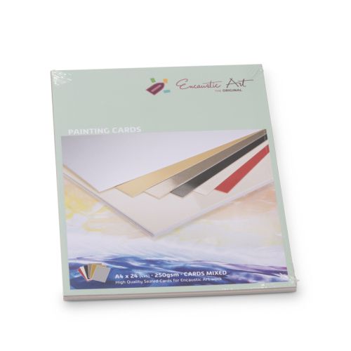 Encaustic Cards A4 / 24- Комплект картон за Енкаустика A4 / MIXED