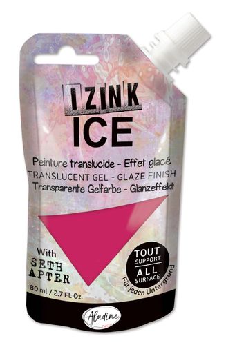 IZINK ICE - Translucent Gel, 80ml - Гелообразна боя с гланцов ефект - FREEZIA