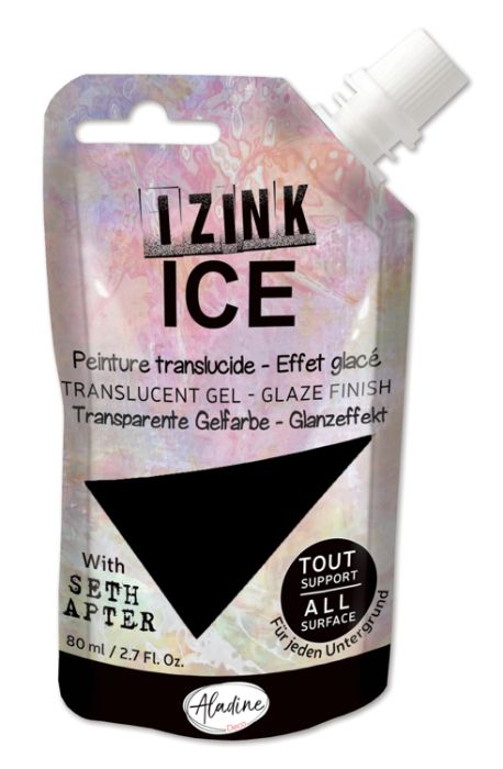 IZINK ICE - Translucent Gel, 80ml - Гелообразна боя с гланцов ефект- WINTERS NIGHT