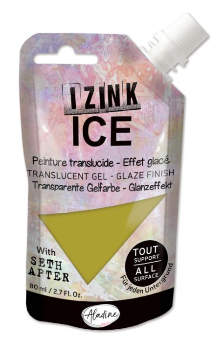 IZINK ICE - Translucent Gel, 80ml - Гелообразна боя с гланцов ефект - GREENLAND