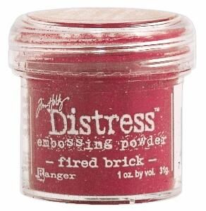 `Distress` Ембос Пудра  - Fired Brick