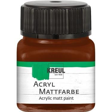 ACRYLIC MATT FARBE  20ML - Фин акрил и за маникюр - Шоколад