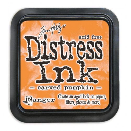 NEW Distress ink pad by Tim Holtz - Тампон, "Дистрес" техника - Carved Pumpkin