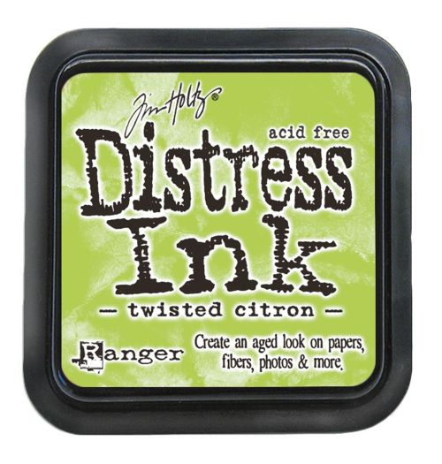 NEW Distress ink pad by Tim Holtz - Тампон, "Дистрес" техника - Twisted Citron