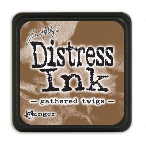 NEW MINI Distress ink pad by Tim Holtz - Тампон, "Дистрес" техника - Gathered twigs