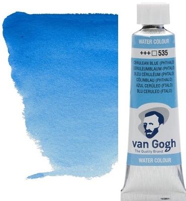 VAN GOGH WATERCOLOUR - Екстра фин акварел 10мл # Cerulean blue phthalo 535