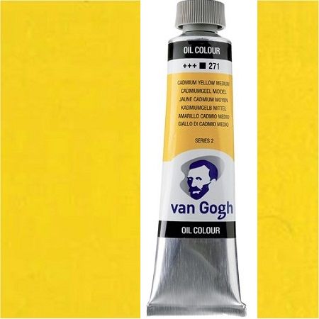 Van GOGH Oil - Маслена боя 40мл II серия - Кадмиева жълта средна / 271