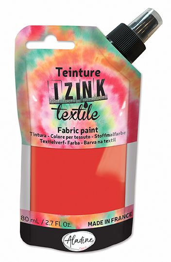 IZINK TEXTILE DYE, Made in France - Пигментна боя на Спрей за Батика върху текстил, 80 мл. - Santal