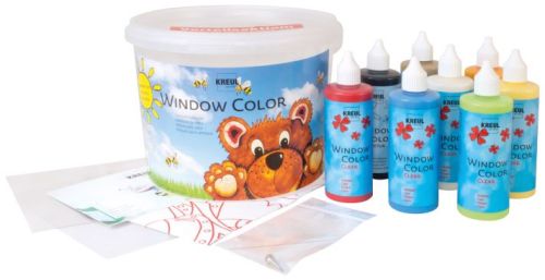 KREUL Window Color Set - Powerpack Bear