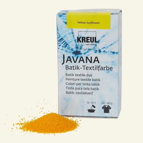 JAVANA BATIK - Боя за цялостно боядисване и батика /50-95градуса/ -  Yellow Sunflower