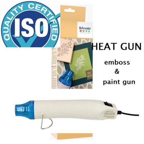 ARTEMIO, Heat Gun for Embossing - Пистолет за топъл ембосинг и горещ въздух