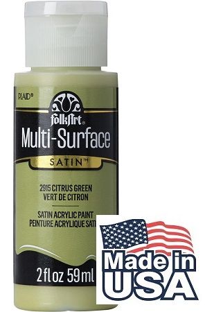 Multi-Surface Satin • Citrus Green - Декорфин акрил за всякаква повърхност 59 мл.