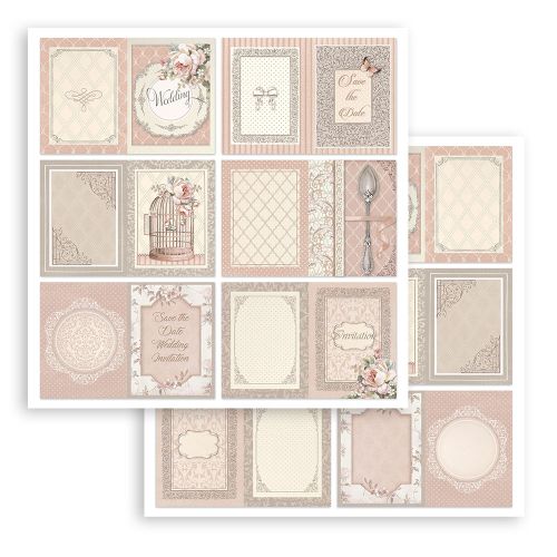 SCRAPBOOKING PAD 10 SHEETS CM 30,5X30,5 (12"X12") - YOU AND ME
