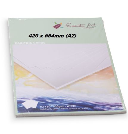 Encaustic Cards A2 / 50 - Комплект картон за Енкаустика 420 x 594mm / 25