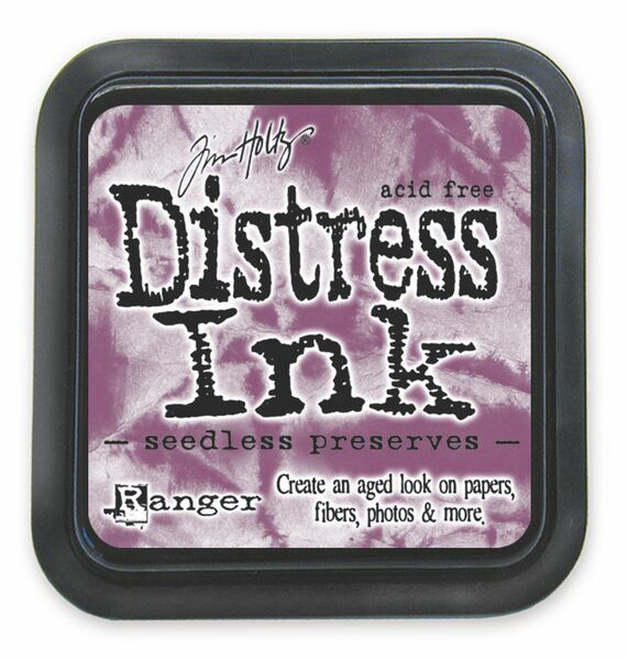 Distress ink pad by Tim Holtz - Тампон, "Дистрес" техника - Seedless Preserves