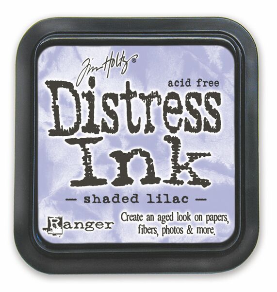 Distress ink pad by Tim Holtz - Тампон, "Дистрес" техника - Shaded Lilac